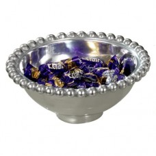 KINDWER Aluminum 6-inch Imperial Beaded Round Bowl   